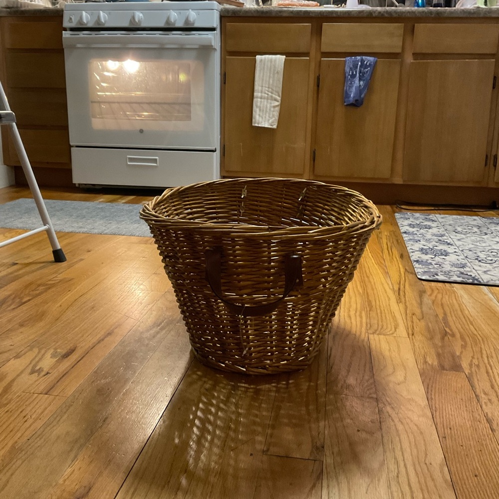 Woven Basket with Handles